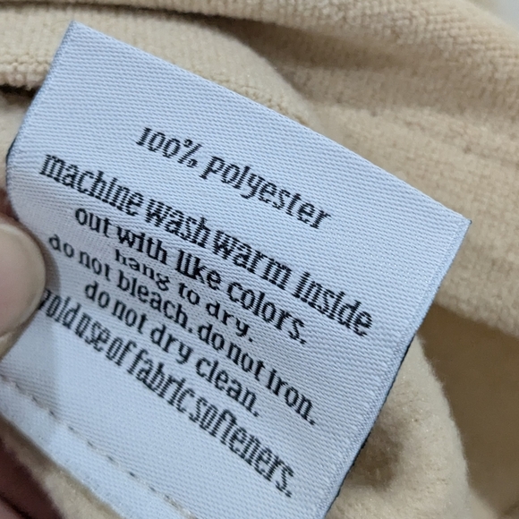 Dudley Stephens Carroll St. Terry Fleece 3/4 Sleeve Top In Nude - Picture 5 of 8